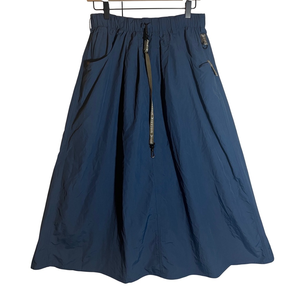 Macabi Adventure Travel Skirt in Midnight Blue, Women's Slim Regular Medium, NWT - Picture 2 of 16